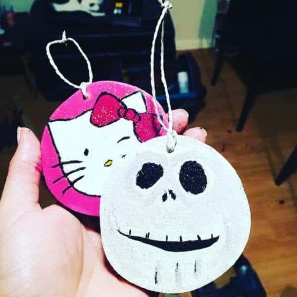 Homemade Christmas Baubles