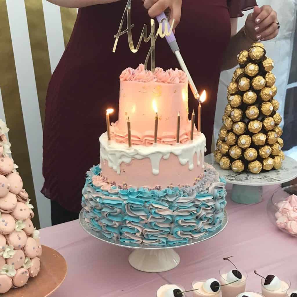 3 tier celebration cake
