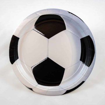 Football Plates (8 Pack)