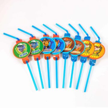 Paw Patrol Straws (10 Pack)