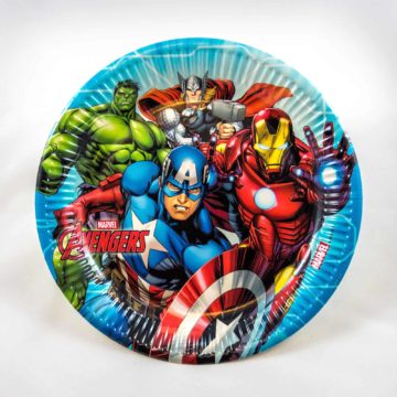Superhero Plates (8 Pack)