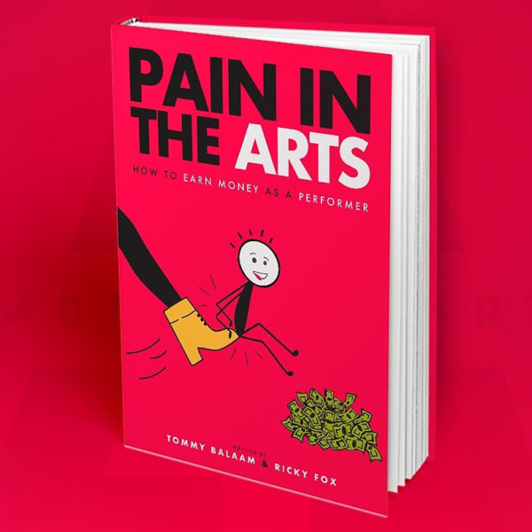 Pain in the Arts Book Cover Art