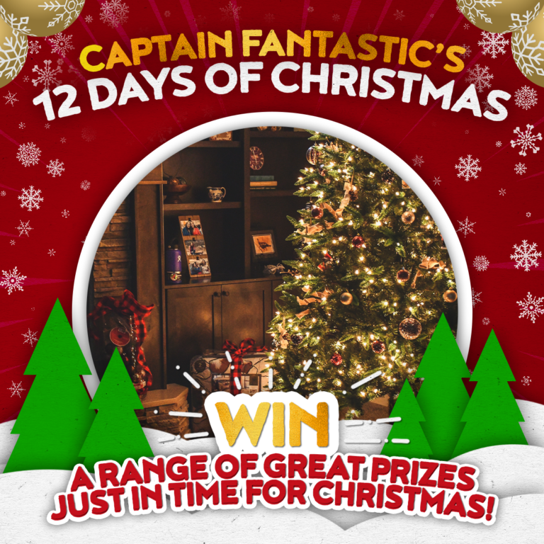 Read more about the article Captain Fantastic’s 12 Days of Christmas Giveaway!